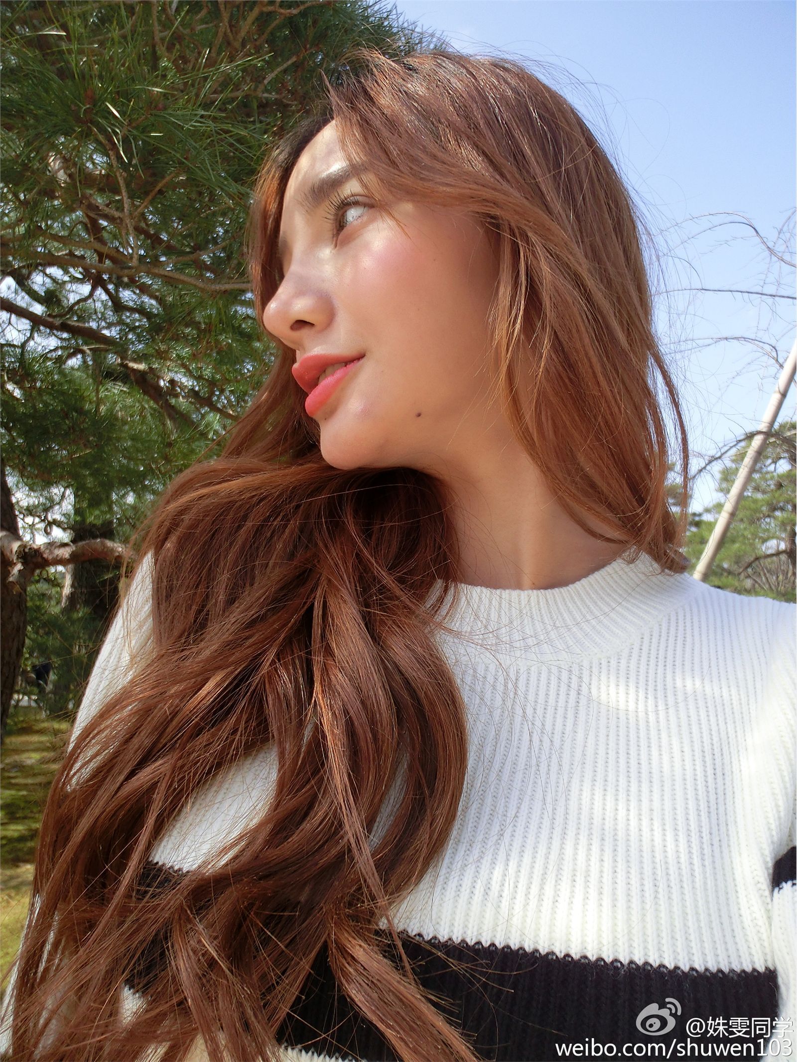 福师大中俄混血校花姝雯同学走红私照美到窒息 2